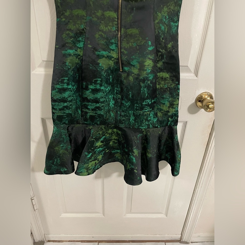 Calvin Klein Green Sheath Midi Dress for Cocktail - Picture 5 of 9